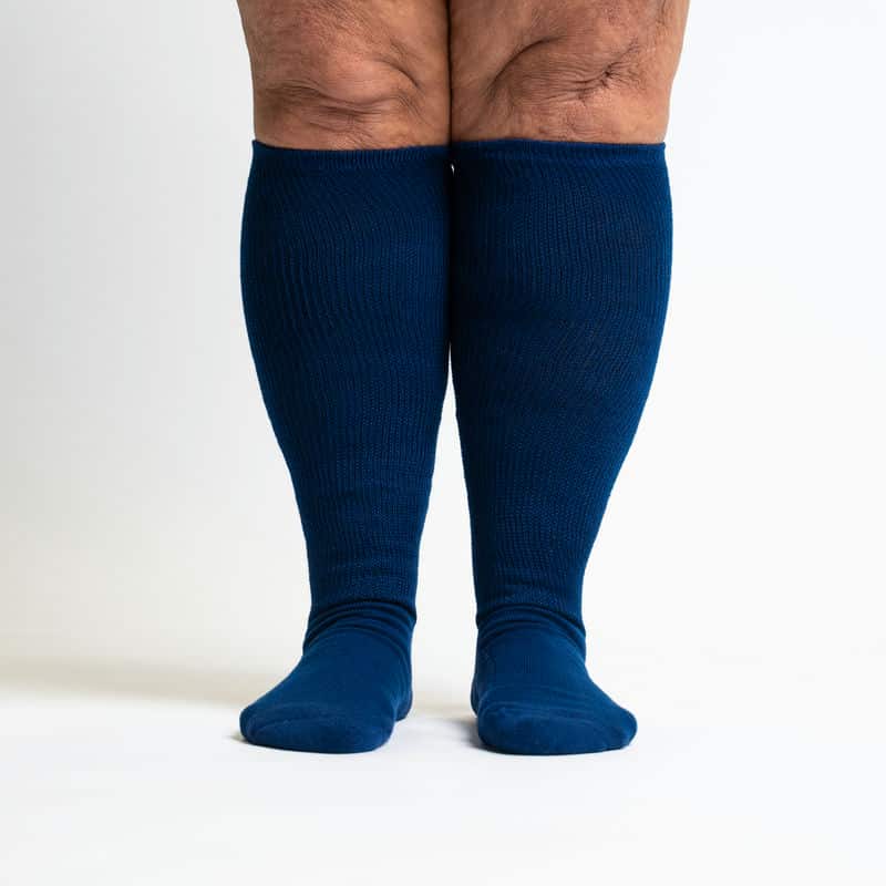 Navy Blue EasyStretch™ Socks