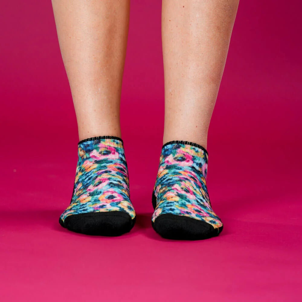 Wallflowers Ankle Compression Socks