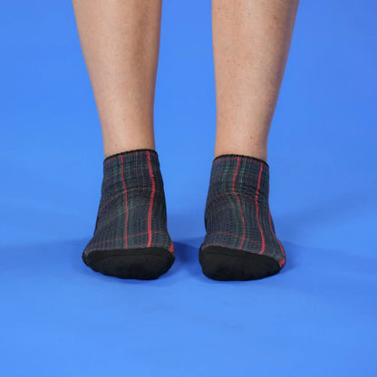 Scotch Plaid Ankle Compression Socks