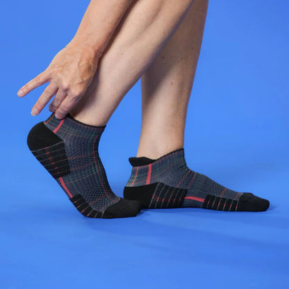 Scotch Plaid Ankle Compression Socks