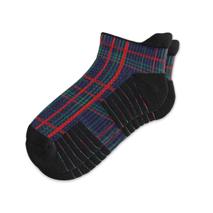 Scotch Plaid Ankle Compression Socks