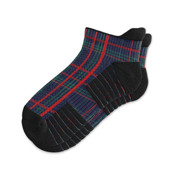 Scotch Plaid Ankle Compression Socks