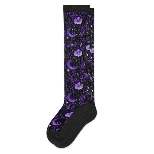 Purple Moon EasyStretch™ Socks