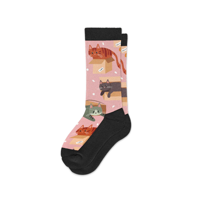 Cats in Boxes EasyStretch™ Socks