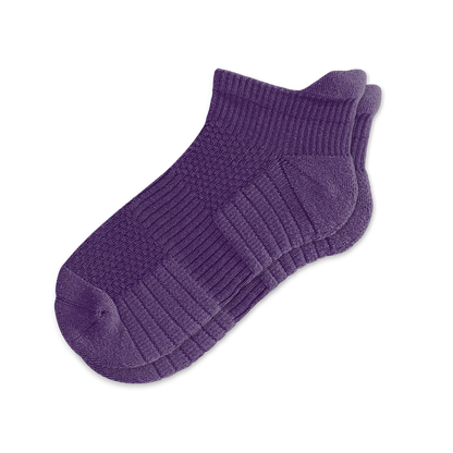 Royal Purple Ankle Compression Socks